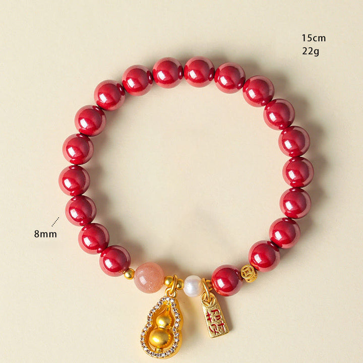 Buddha Stones Cinnaber Armband om Geluk Aan te Trekken - image 7