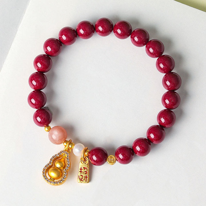 Buddha Stones Cinnaber Armband om Geluk Aan te Trekken - image 4