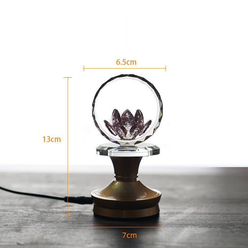 Buddha Stones Lotus koperen messing nieuwe begin huisdecoratie - Koperen messing voet - 6,5*13*7 cm - Plug-in - image 21
