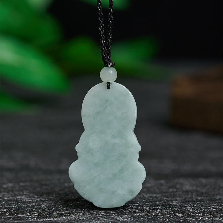 Buddha Stones Jade Kwan Yin Avalokitesvara harmonie Ketting hanger - image 4