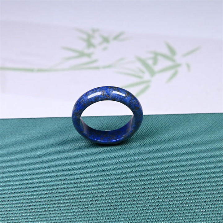Buddha Stones Natuurlijke Lazuriet Lapis Lazuli Ring - image 3