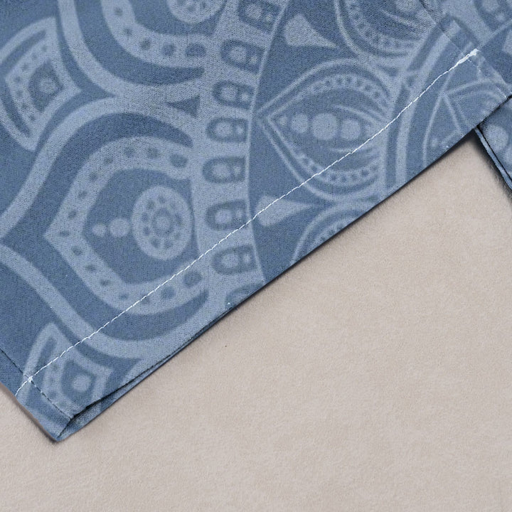 Buddha Stones Damesbroek van 100% Cotton met mandala-patroon, elastische Taille en Zakken. - image 4