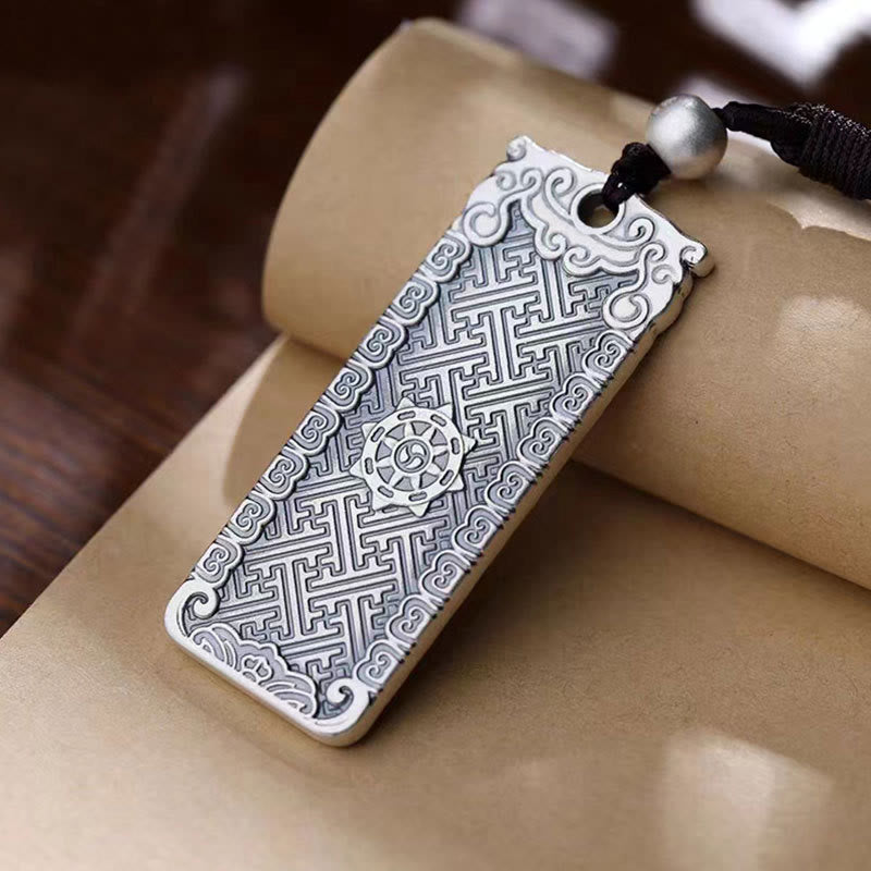 Buddha Stones Koperen Namo Amitabha Om Mani Padme Hum touw wijsheid Ketting hanger - image 1