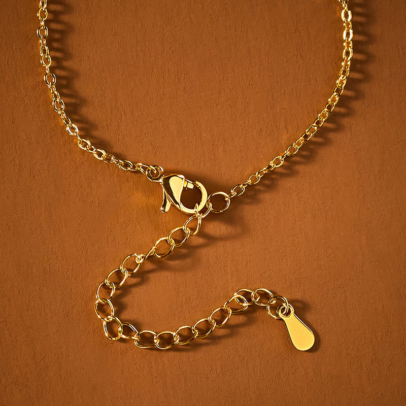 Buddha Stones Lotus vredesgesp Ketting - image 8