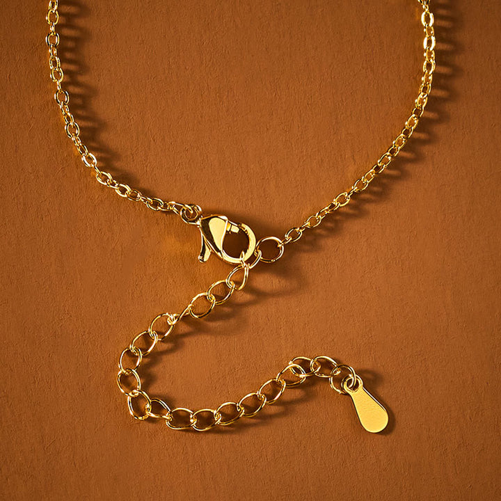 Buddha Stones Lotus vredesgesp Ketting - image 8