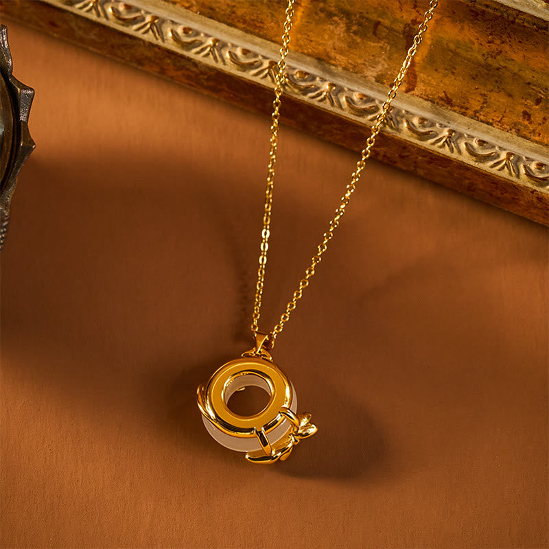 Buddha Stones Lotus vredesgesp Ketting - image 1