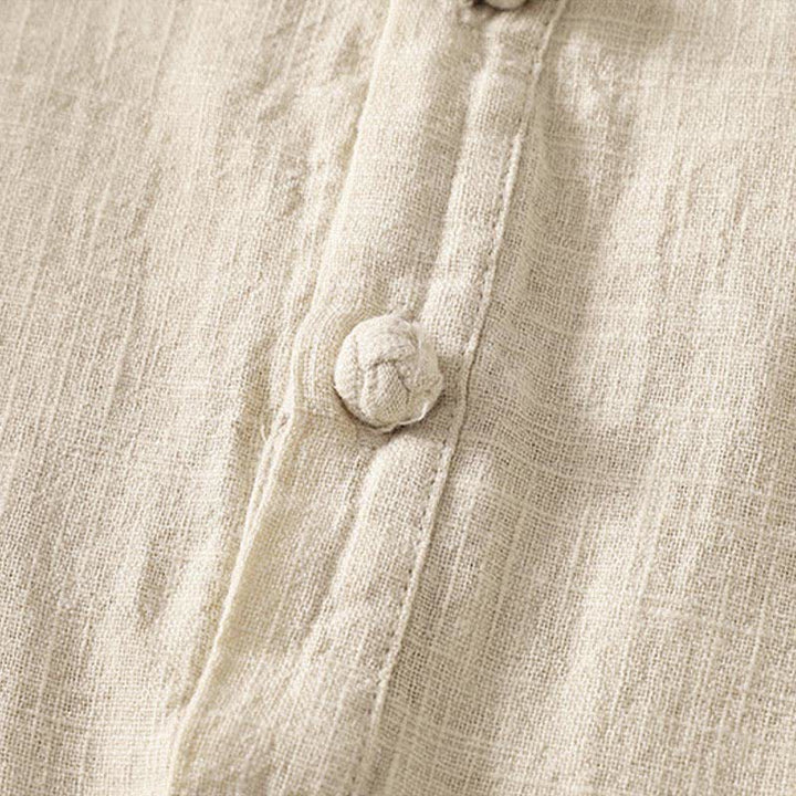 Buddha Stones Zomerse katoenen damesblouse met Korte mouw . - image 10