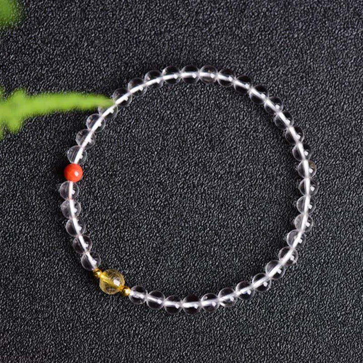 Buddha Stones Armband van natuurlijk helder kwarts - image 2
