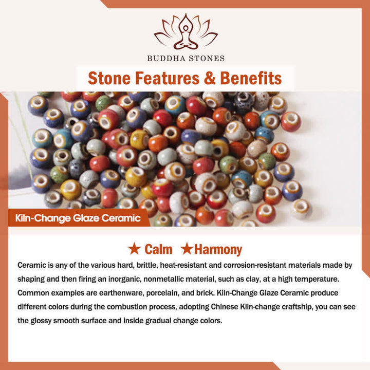 Buddha Stones Handbeschilderde keramische pioenroos Mindfulness woondecoratie. - image 5