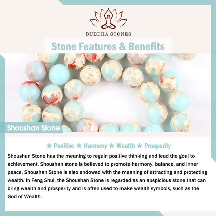Buddha Stones Rhodoniet, heldere kwarts, rozenkwarts, PiXiu drievoudige Armband - image 9