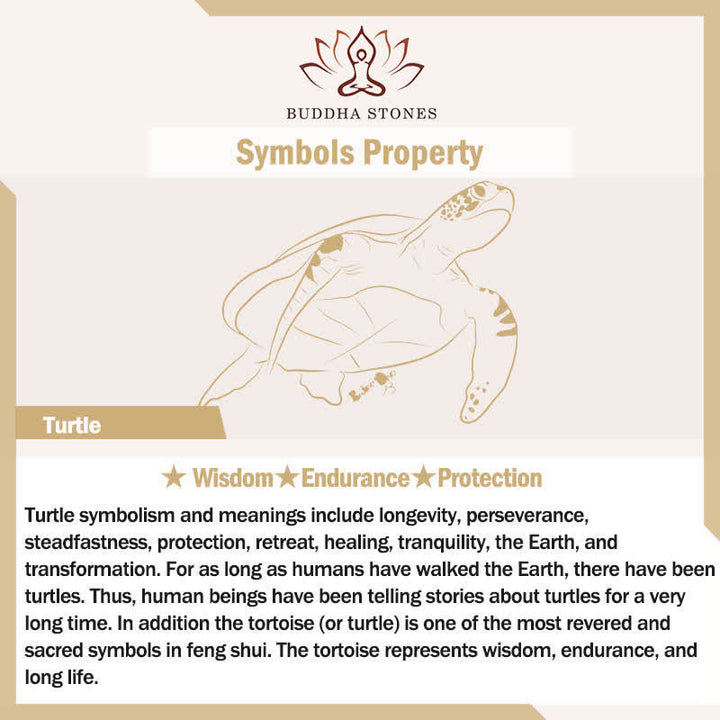 Buddha Stones Handgeweven koperen schildpad rode koord Armband - image 5