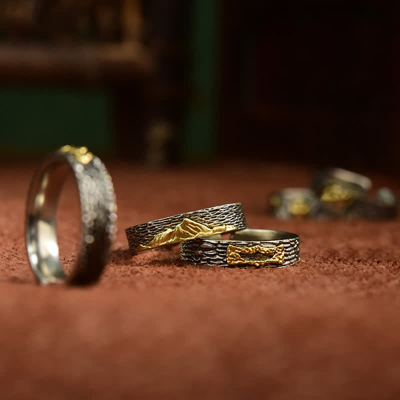 Buddha Stones Mount Everest Garuda Koperen Ring - image 13