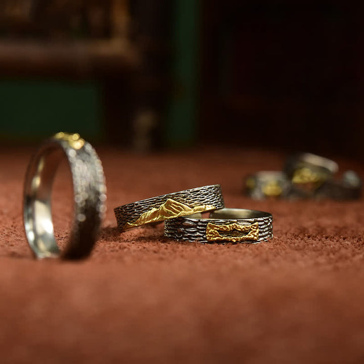 Buddha Stones Mount Everest Garuda Koperen Ring - image 13
