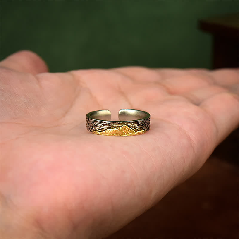 Buddha Stones Mount Everest Garuda Koperen Ring - image 2