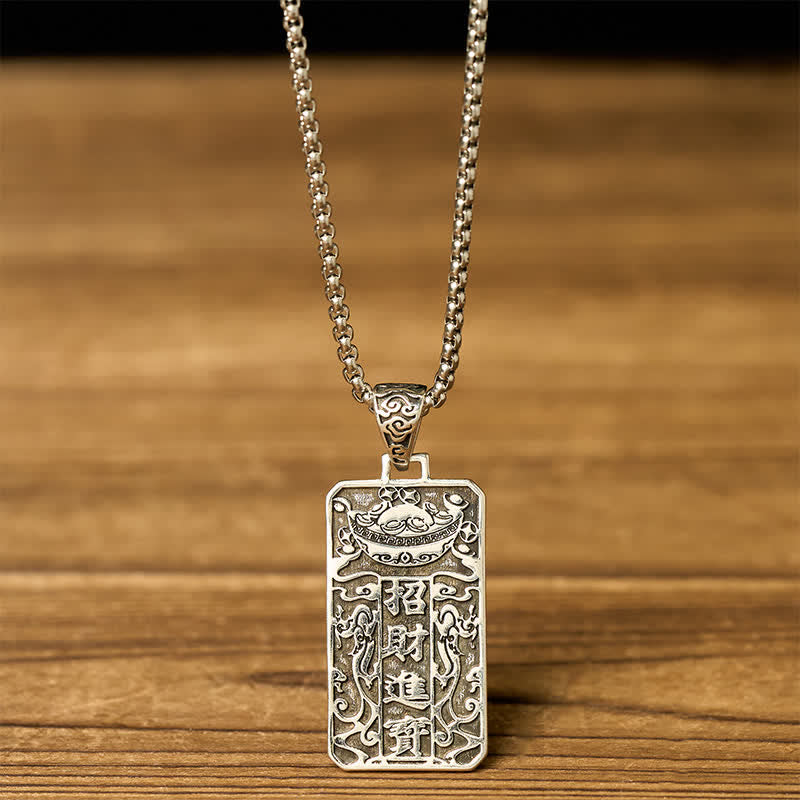 Buddha Stones Koperen PiXiu ketting met Ketting voor het thema rijkdom. - image 3