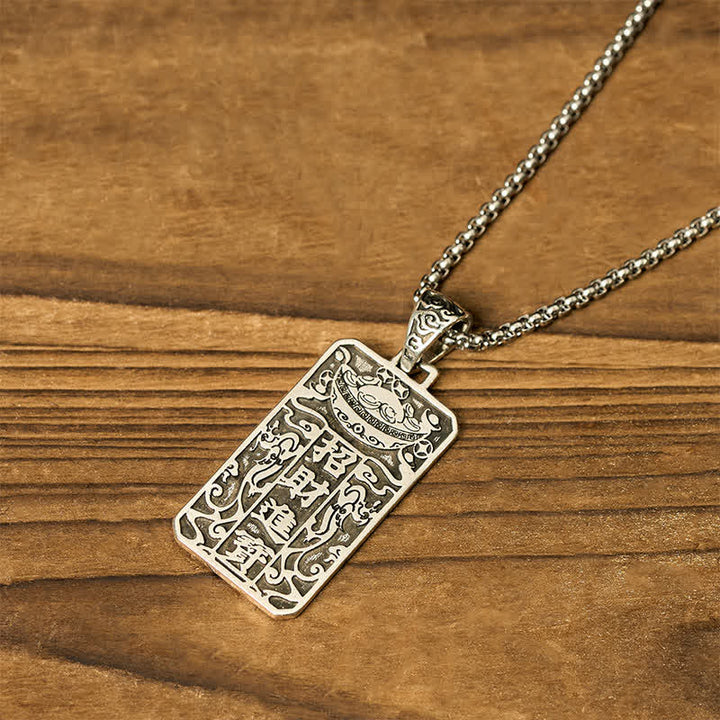 Buddha Stones Koperen PiXiu ketting met Ketting voor het thema rijkdom. - image 4