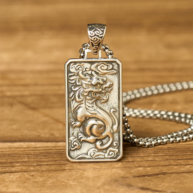 Buddha Stones Koperen PiXiu ketting met Ketting voor het thema rijkdom. - PiXiu - image 0