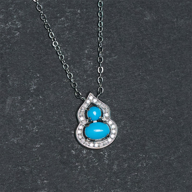 Buddha Stones Natuurlijke turkooizen Ketting - image 3