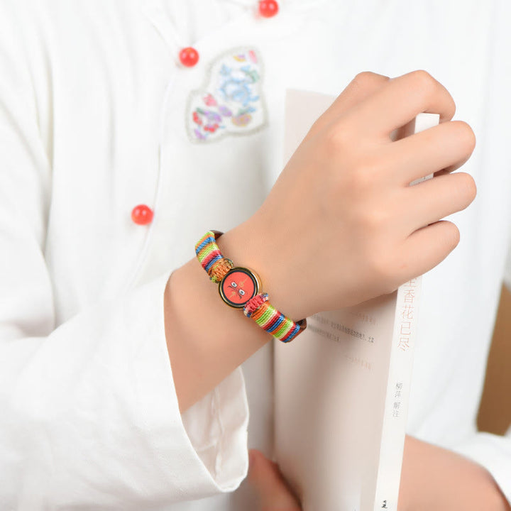 Buddha Stones Tibetaanse Armband met de goden van rijkdom en het Boeddha-oog. - image 10