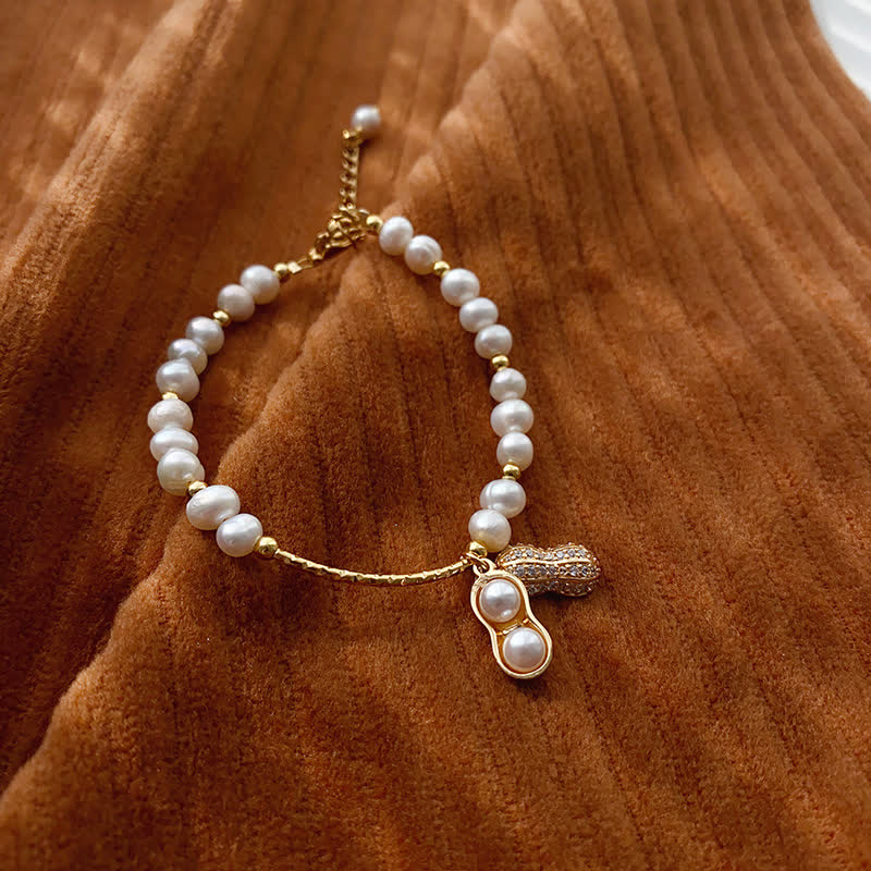 Buddha Stones Parelkralen Pinda Goede Dingen Gebeuren Armband - image 1