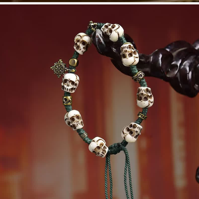 Buddha Stones Botkralen De Heer van het Lijkenbos Nieuwe Begin Armband - image 2