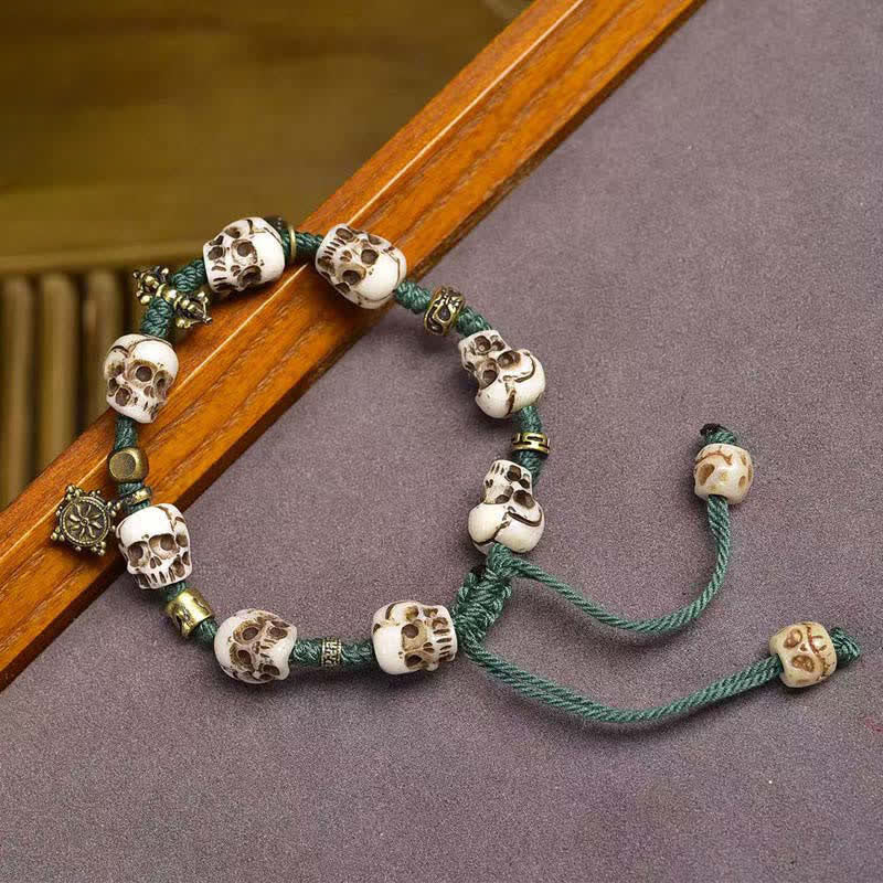 Buddha Stones Botkralen De Heer van het Lijkenbos Nieuwe Begin Armband - image 1