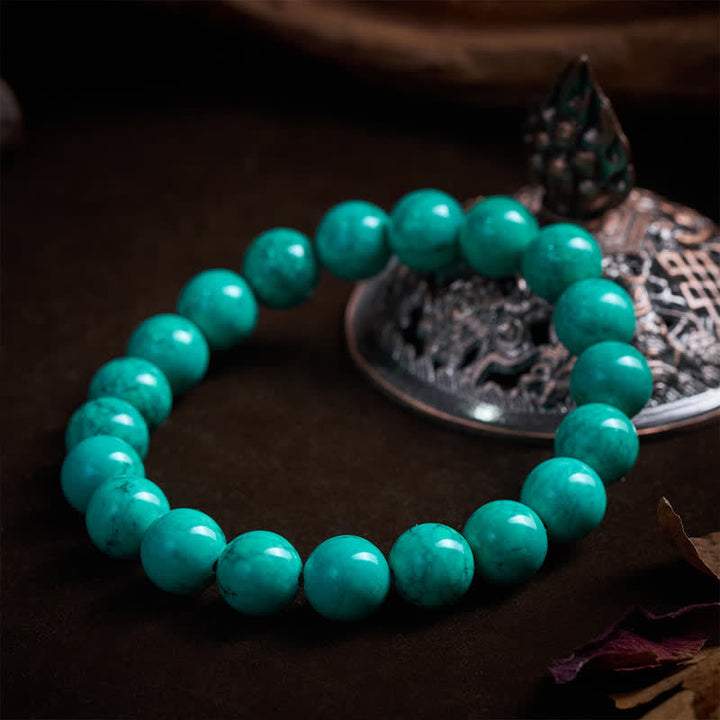 Buddha Stones Tibetaanse turkooizen Armband - image 10