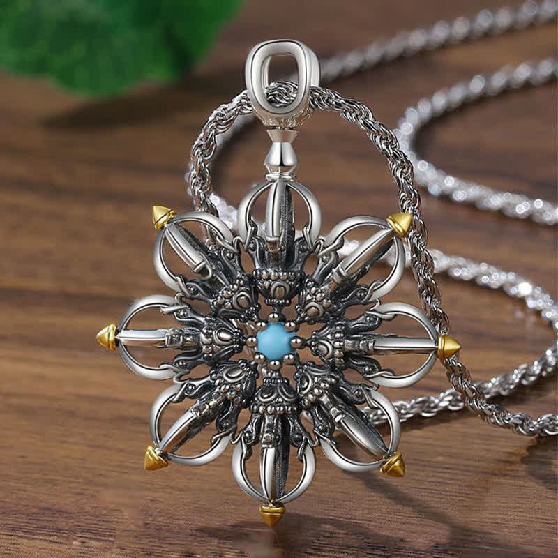 Buddha Stones Koperen Lotus Nieuw Begin Hanger Ketting - Koper (Rijkdom ♥ Geluk) - image 0