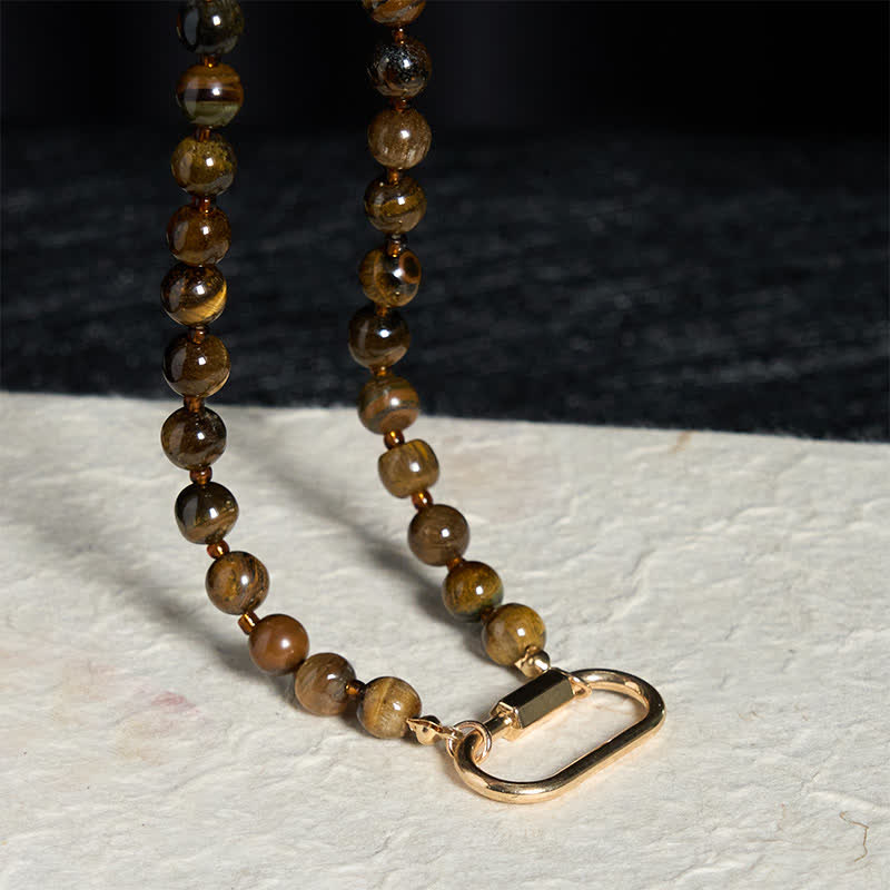 Buddha Stones Ketting met kralen in de vorm van een natuurlijke Ketting . - image 6