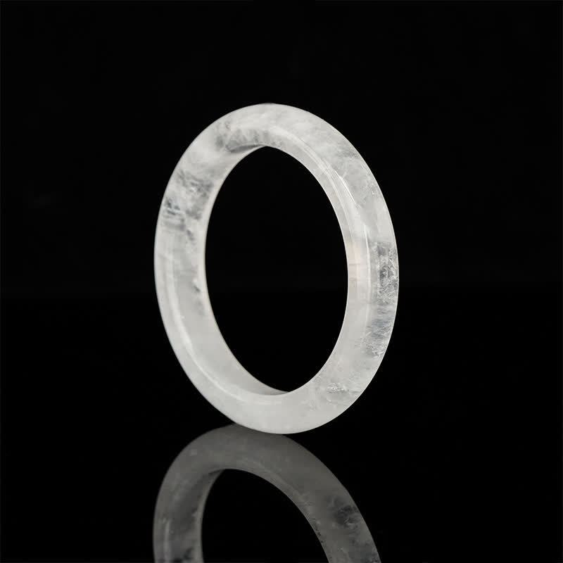 Buddha Stones Natuurlijke heldere kwarts helende Bangle-armband - image 4