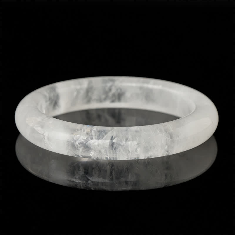 Buddha Stones Natuurlijke heldere kwarts helende Bangle-armband - image 2