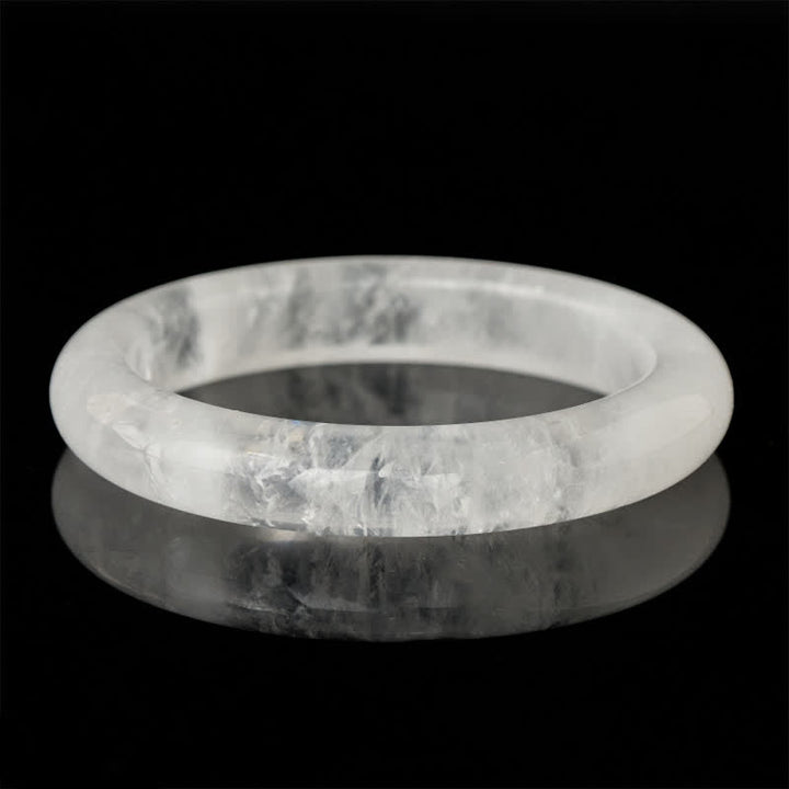 Buddha Stones Natuurlijke heldere kwarts helende Bangle-armband - image 2