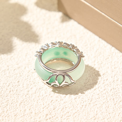 Buddha Stones Holle koperen Ring voor zelfverzorging - image 1