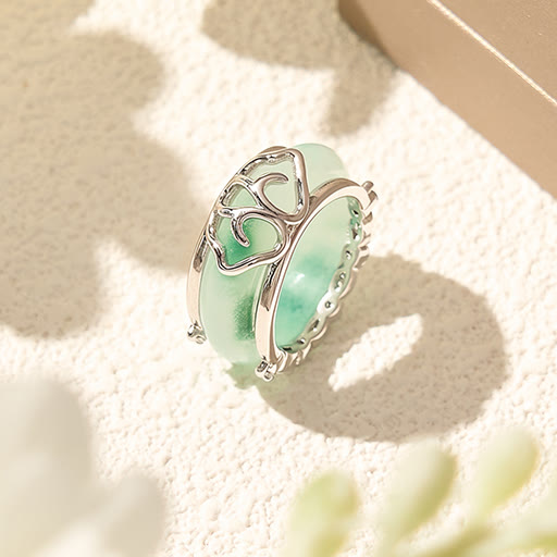 Buddha Stones Holle koperen Ring voor zelfverzorging - US7 - image 0