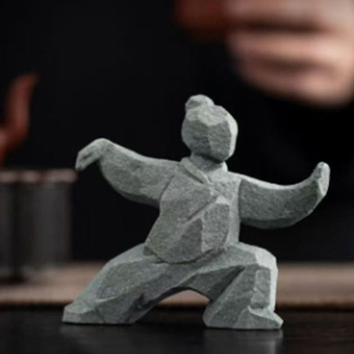 Buddha Stones Hars Yin Yang Balance Tai Chi Figuur Mindfulness woondecoratie - image 6