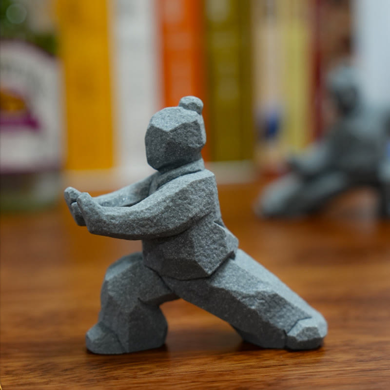 Buddha Stones Hars Yin Yang Balance Tai Chi Figuur Mindfulness woondecoratie - image 16