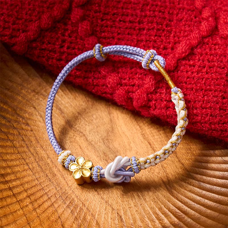 Buddha Stones Mandala gevlochten touw Armband voor zelfvertrouwen - image 21