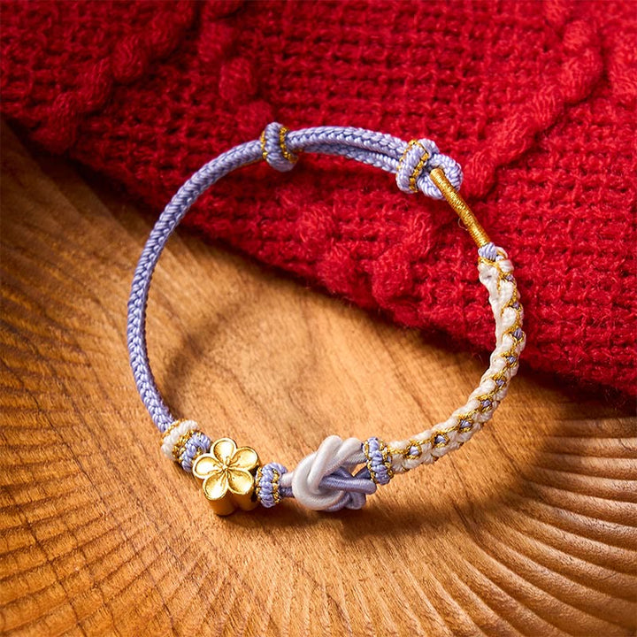 Buddha Stones Mandala gevlochten touw Armband voor zelfvertrouwen - image 21