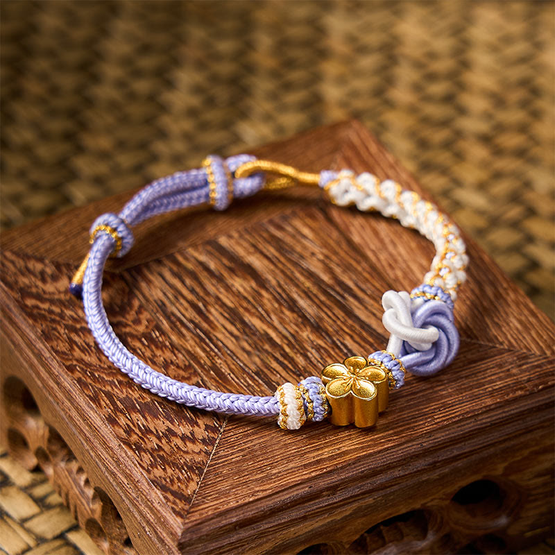 Buddha Stones Mandala gevlochten touw Armband voor zelfvertrouwen - image 22