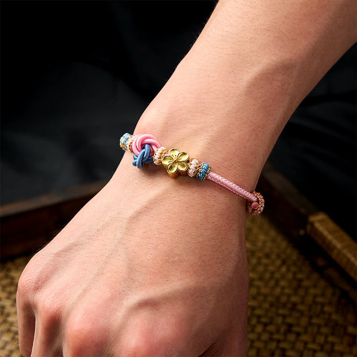 Buddha Stones Mandala gevlochten touw Armband voor zelfvertrouwen - image 31