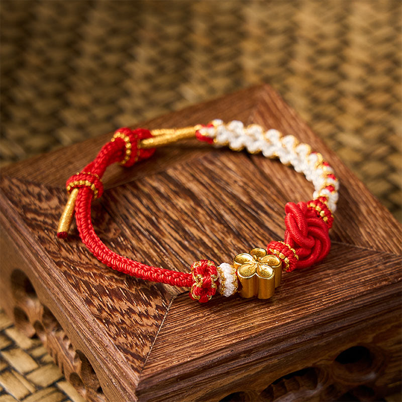 Buddha Stones Mandala gevlochten touw Armband voor zelfvertrouwen - image 3