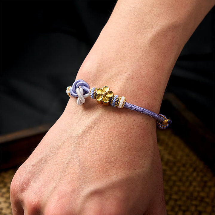 Buddha Stones Mandala gevlochten touw Armband voor zelfvertrouwen - image 24