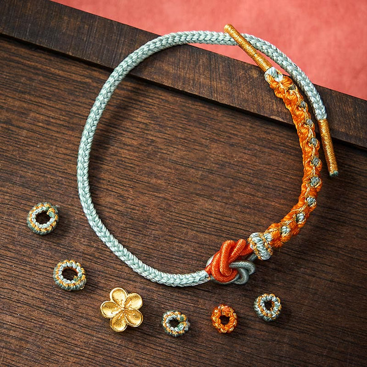 Buddha Stones Mandala gevlochten touw Armband voor zelfvertrouwen - image 13