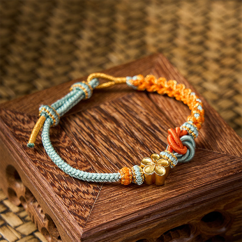Buddha Stones Mandala gevlochten touw Armband voor zelfvertrouwen - image 12