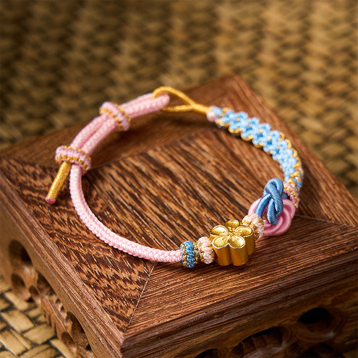 Buddha Stones Mandala gevlochten touw Armband voor zelfvertrouwen - image 29