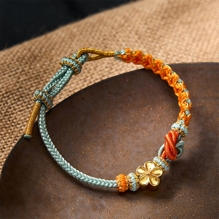 Buddha Stones Mandala gevlochten touw Armband voor zelfvertrouwen - image 10
