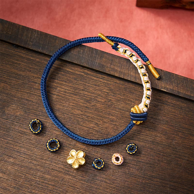 Buddha Stones Verstelbare Armband met gevlochten touwknoop - image 19