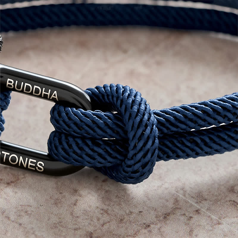 Buddha Stones Armband met titanium stalen sluiting en versterkte Armband - image 3