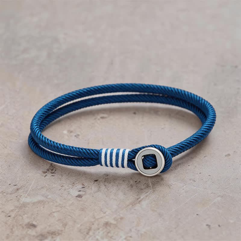 Buddha Stones 925 Sterling Zilveren Dubbele Wikkelknop Armband - Pauwblauw - Polsomtrek: 7,9–8,2 inch (20–21 cm) - image 9