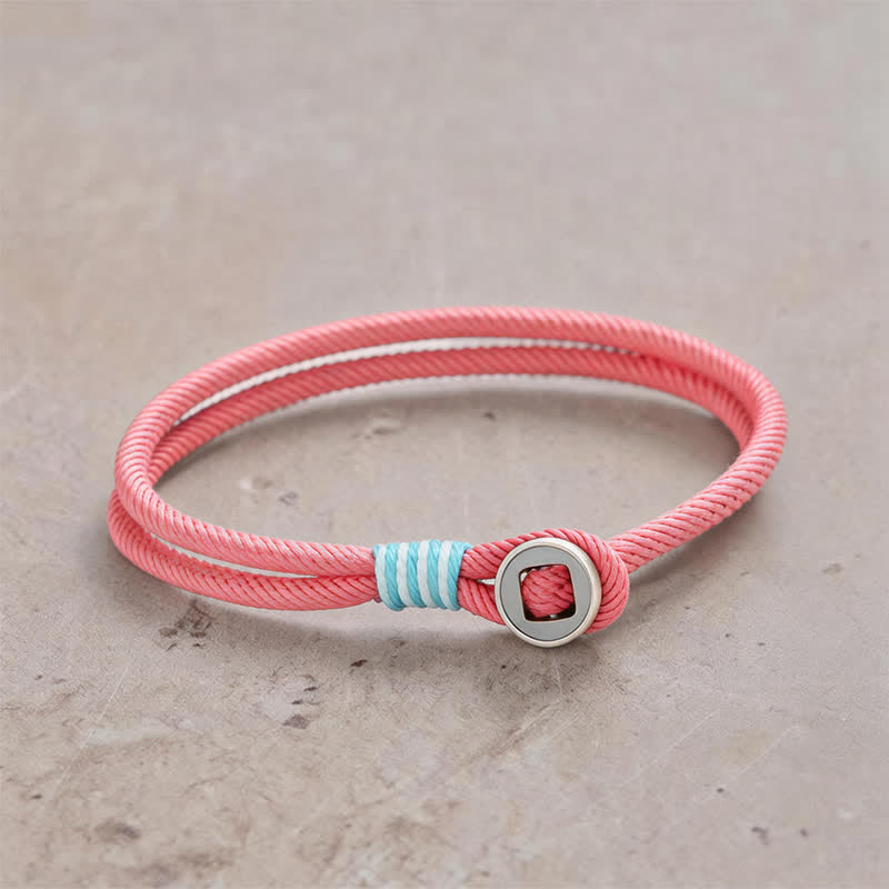 Buddha Stones 925 Sterling Zilveren Dubbele Wikkelknop Armband - Roze - Polsomtrek: 7,9–8,2 inch (20–21 cm) - image 12